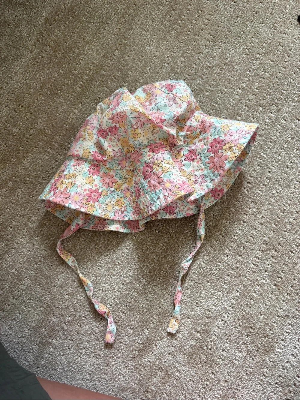 H&M Baby Floral Sunhat - White, Pink, Yellow, Mint